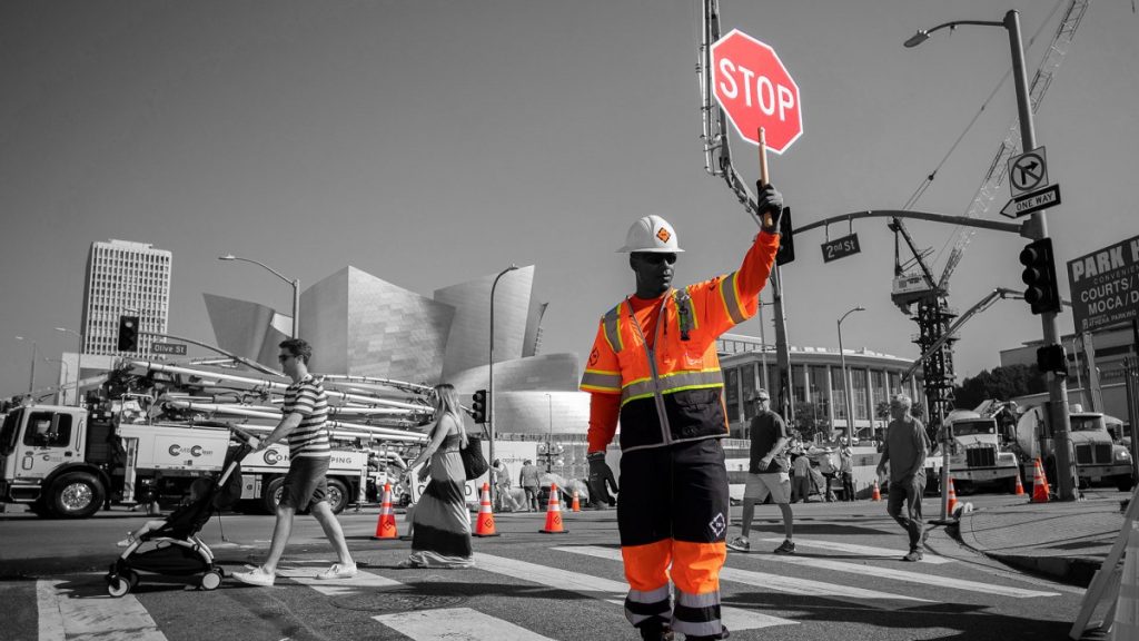 Do you need traffic control specialists for a road project in Canada?